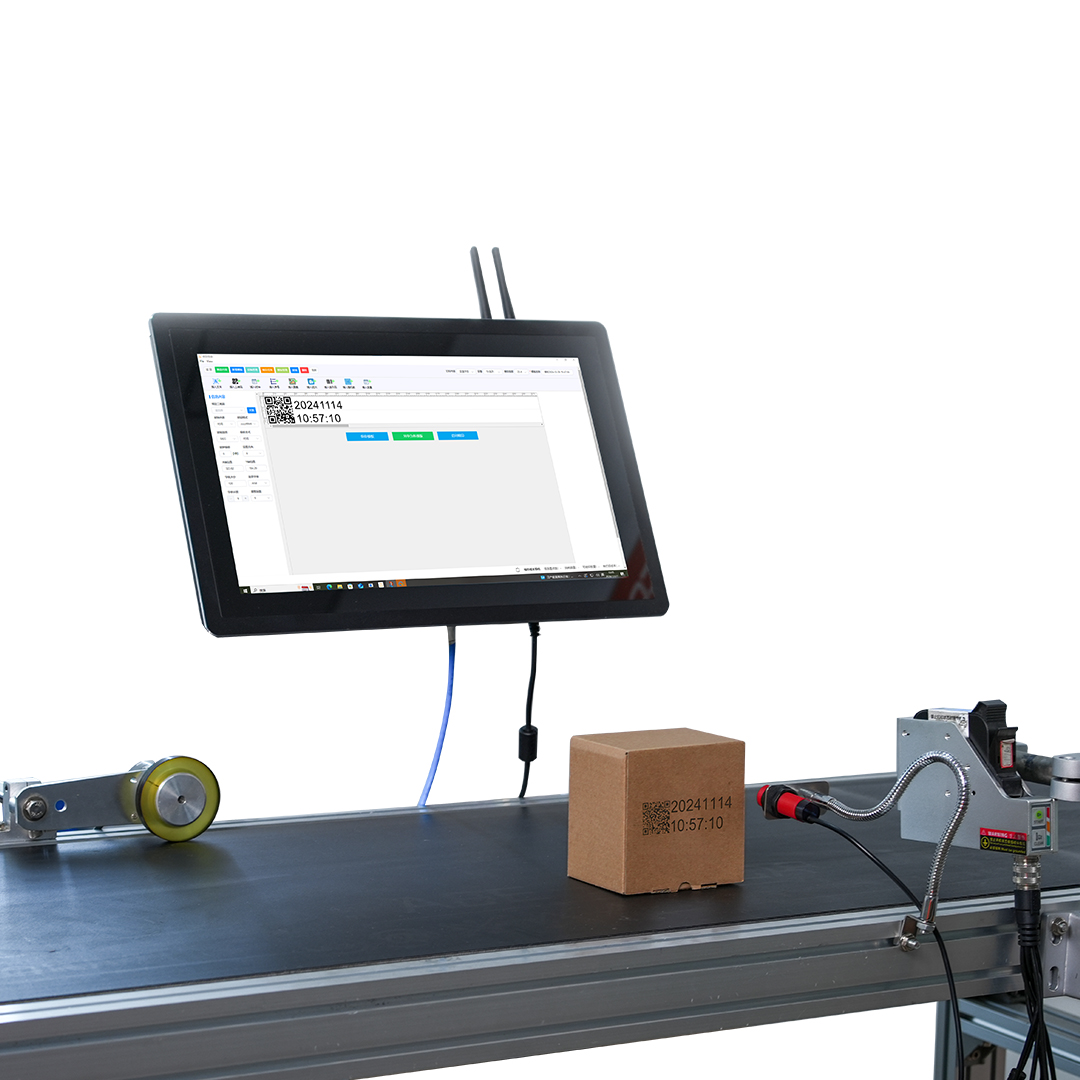 Barcode Printer - DOCOD TX2-1 ポータブル型 1～8ヘッド搭載 TIJ バーコードインクジェットプリンター。シームレスな接続が可能で、賞味期限の印字に最適。