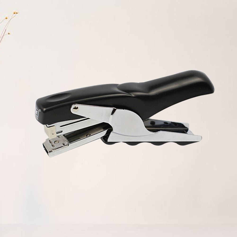 プライヤー式ステープラー、手で握るタイプ、黒色の金属製、26 - Stapler Heavy Duty のレビューと価格