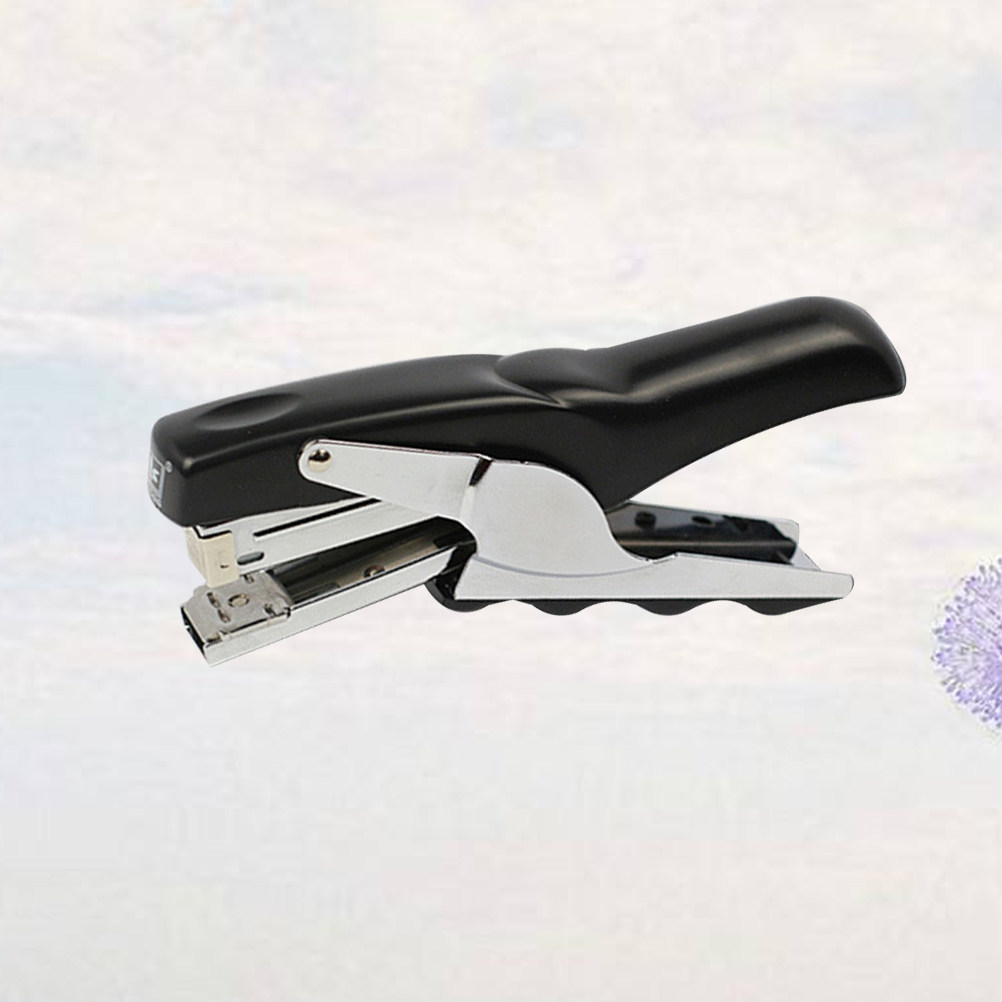 プライヤー式ステープラー、手で握るタイプ、黒色の金属製、26 - Stapler Heavy Duty のレビューと価格