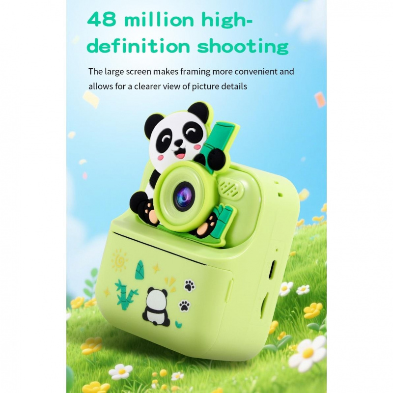 1pc 子供用インスタントカメラビデオフォトプリンター HD - Photo Printer のレビューと価格