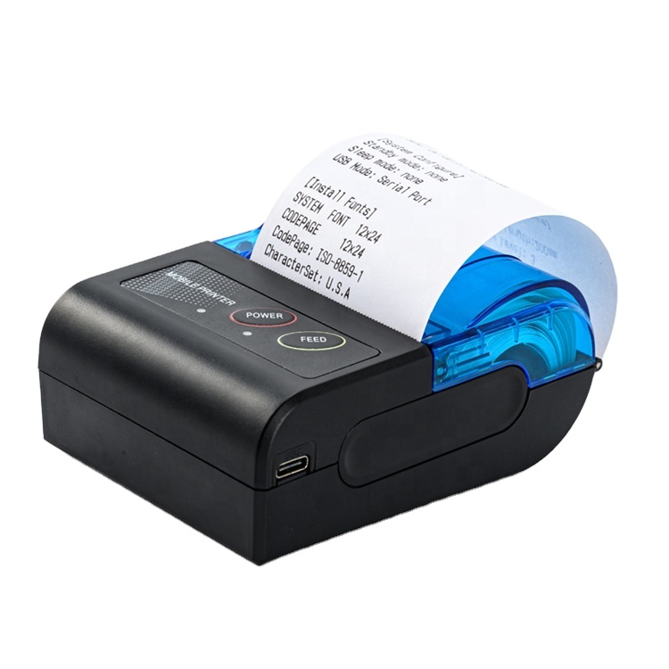 58mmサーマルプリンター レシート 2インチ ポータブル  - Receipt Printer のレビューと価格