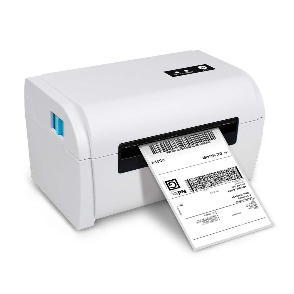 送り状ラベルプリンター 104mm 感熱式バーコードラベルプ - Barcode Printer のレビューと価格