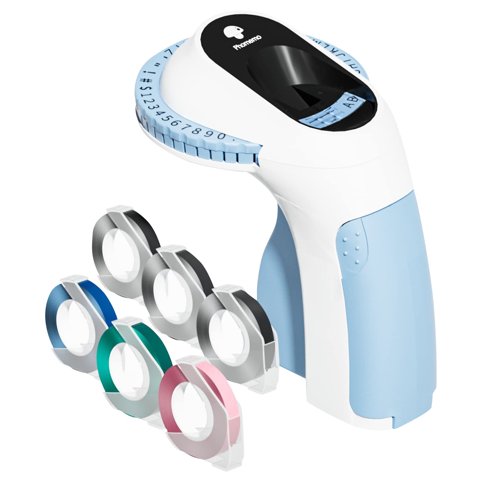 3D ラベルプリンターエンボスラベルテープマニュアルラベラー - Label Maker のレビューと価格