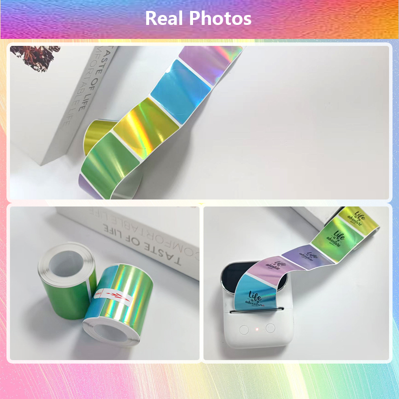 Phomemoグラデーション粘着ラベル 50x50mm M1 - Barcode Printer のレビューと価格